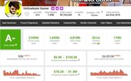 UnGraduate Gamer's income (Image via Social Blade)